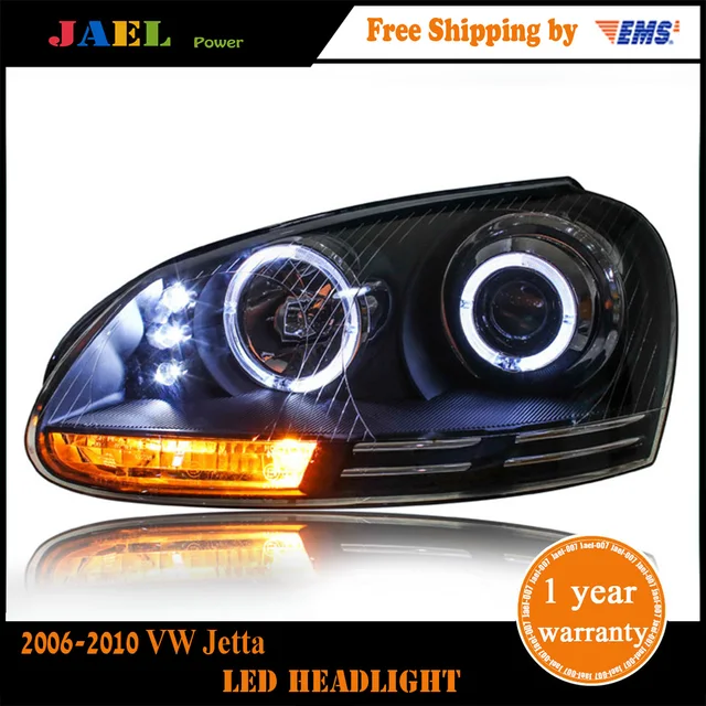 Jael Head Lamp Vw Jetta Headlights 2006 2010 Mk5 Led Headlight Jael Head Lamp Vw Jetta Headlights 2006 2010 Mk5 Led Headlight Drl Bi Xenon Lens High Low Beam Parking Fog