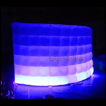 Привлекательный яркий СВЕТОДИОДНЫЙ Красочный 3 мВт маленький надувной настенный разделитель 10Ft.* 5Ft.* 6.6Ft.Hm игрушечный тент