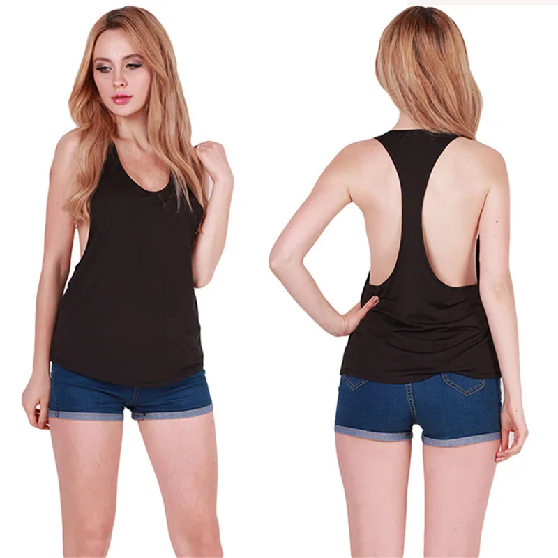 Summer Sexy Women Tank Tops Dry Quick LooseSleeveless Vest Tops for