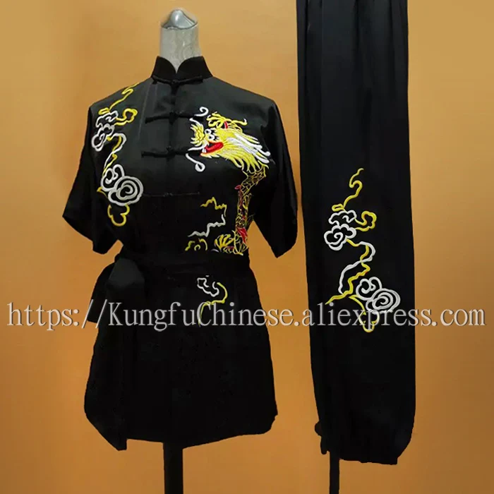 

Chinese wushu uniform Kungfu clothing Martial arts suit taolu clothes changquan outfit for men children boy women girl kids