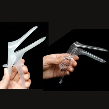 

2pcs Aeterna genitals vaginal dilator disposable vaginal speculum medical household aseptic transparent vaginal speculum