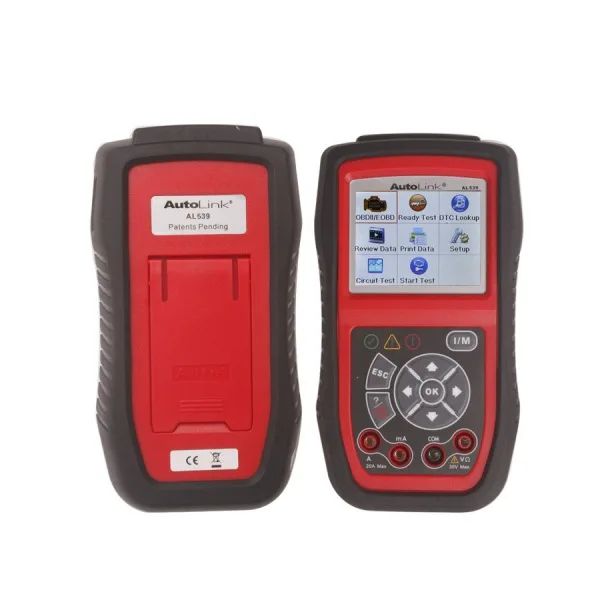 US $119.95 Original Autel AutoLink AL539 OBD2 OBDIICAN SCAN TOOL DiagnosticTool Internet Update Online Multilingual Menu
