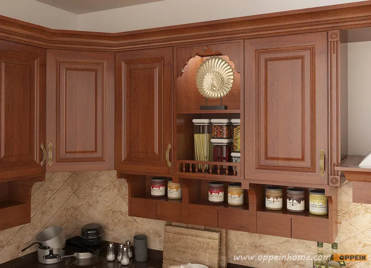 Guangzhou Self Assemble Modern Design Indian Kitchen Cabinets Op15