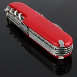 2 шт Красный Швейцарский чемпион Швейцария Нержавеющая сталь нож многоцелевой складной армейские ножи на открытом воздухе выживания нож M451