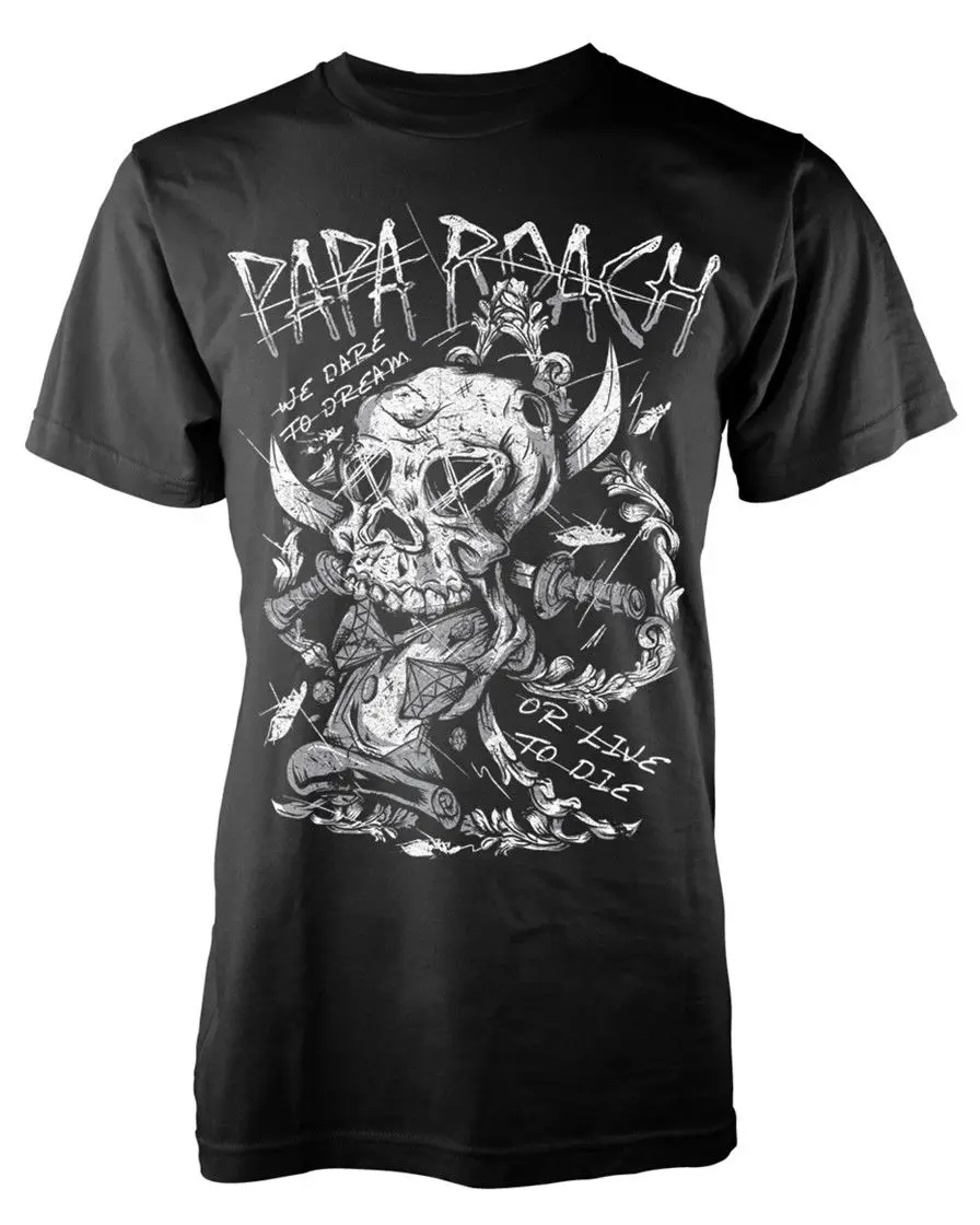 Papa Roach &quotМЕЧТАТЬ&quot ФУТБОЛКА-Нуэво у Официальных | Мужская одежда
