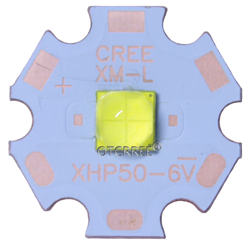 Светодиодный излучатель высокой мощности Cree XHP50 XHP50.2 холодный белый нейтральный