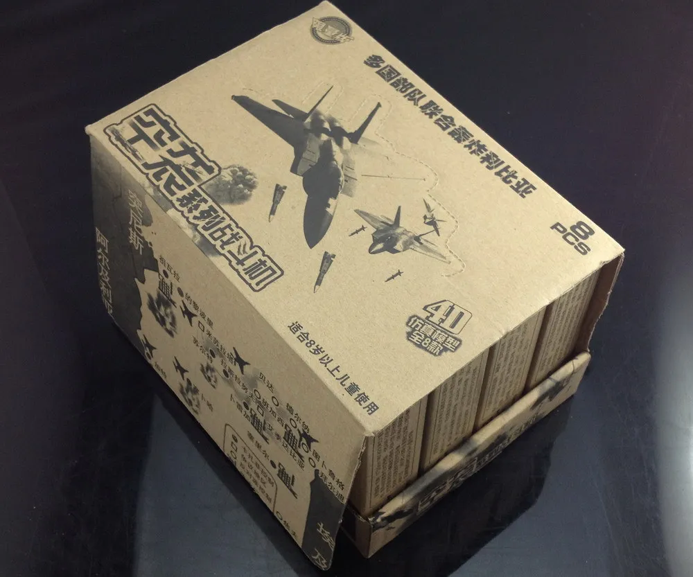 

C8706 4D Model Kit Plane Fighter-Aircraft 1:152 N Z Scale Layout BOX SET NEW