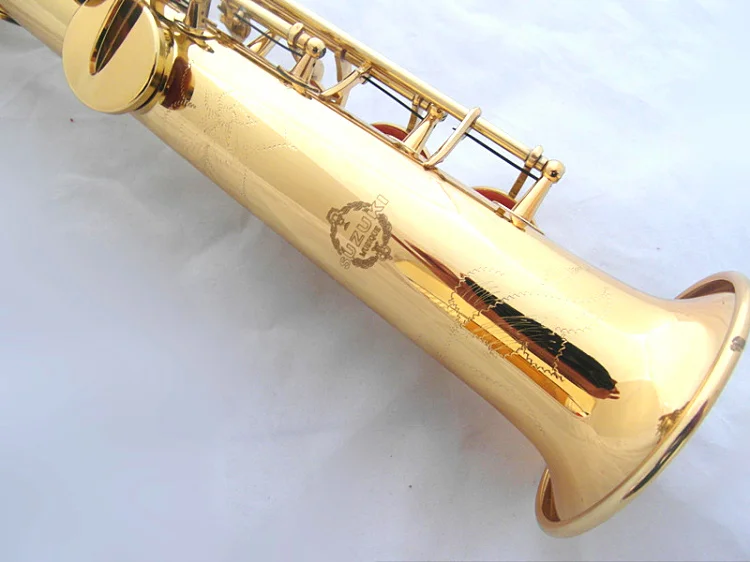 

Soprano saxophone Bb New pattern High quality golden soprano saxofone Musical Instruments Professional Sax manufacturer