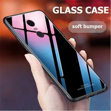 Luxury Tempered Glass Phone Case For Xiaomi Redmi 5 Plus Soft TPU Hard Back cover For Xiomi Redmi 5 Global Version cases coque