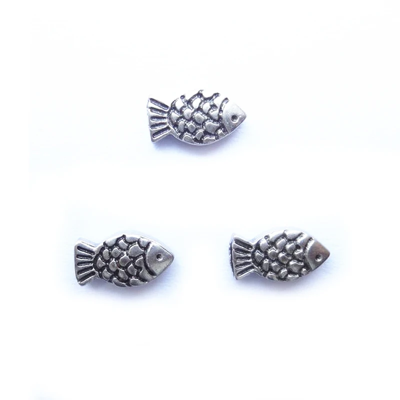 

20pcs/lot DIY Fashion Simply Fish Charm For Floating Living Memory Locket