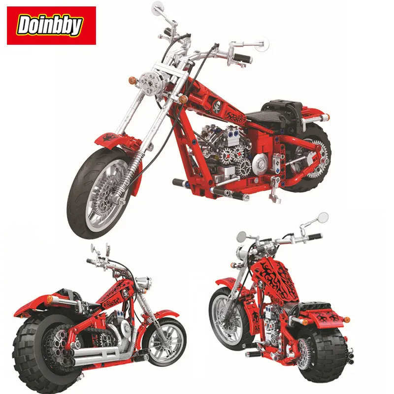 

New Arrival Bela 7046 Technic Series Cruise Motorcycle 568Pcs Creative Building Block Set Bricks Kits Toys