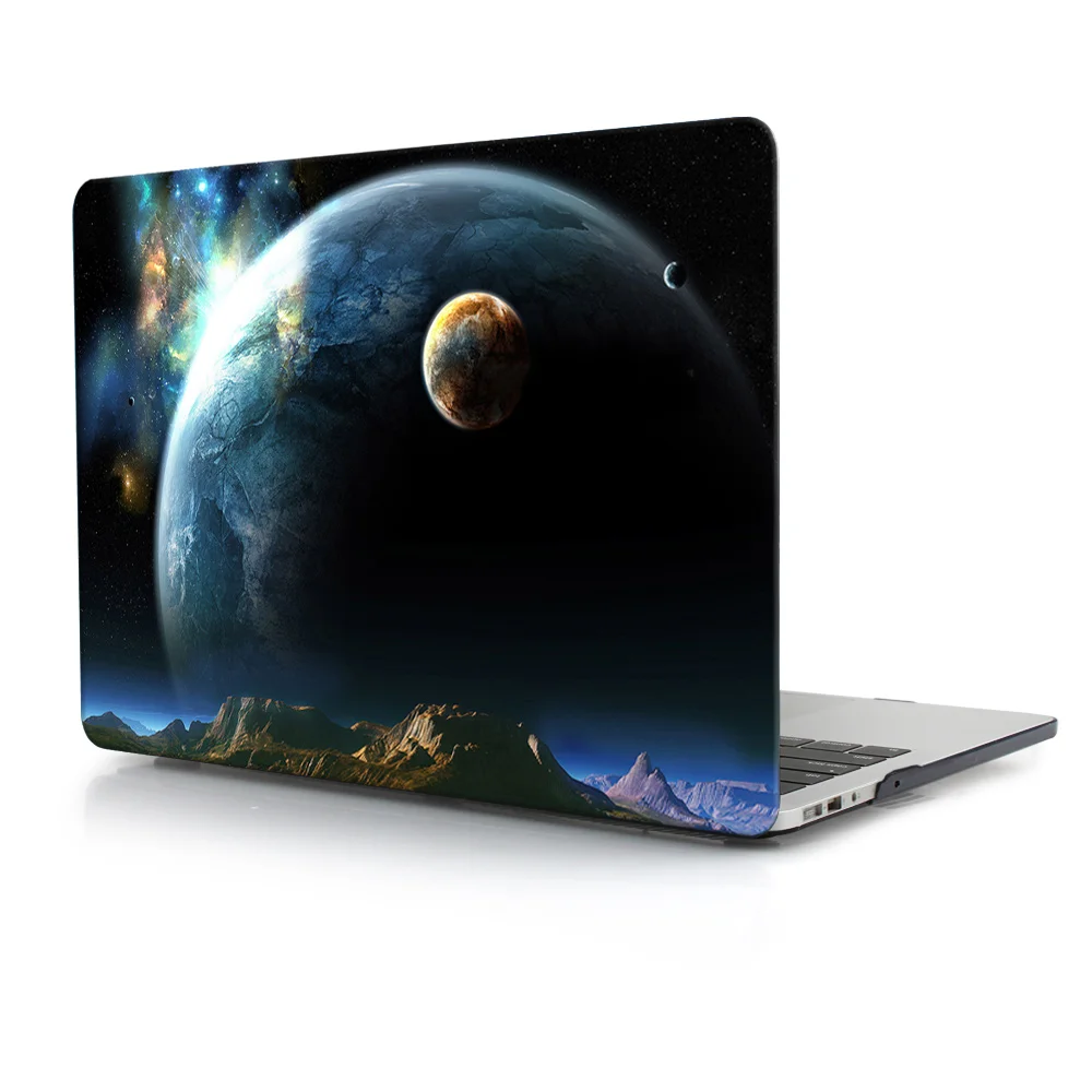 Batianda Жесткий Чехол для ноутбука Apple MacBook Air Pro retina 11 12 13,3 15,4/ Pro 13 15 Touch Bar A1706 - Цвет: M878