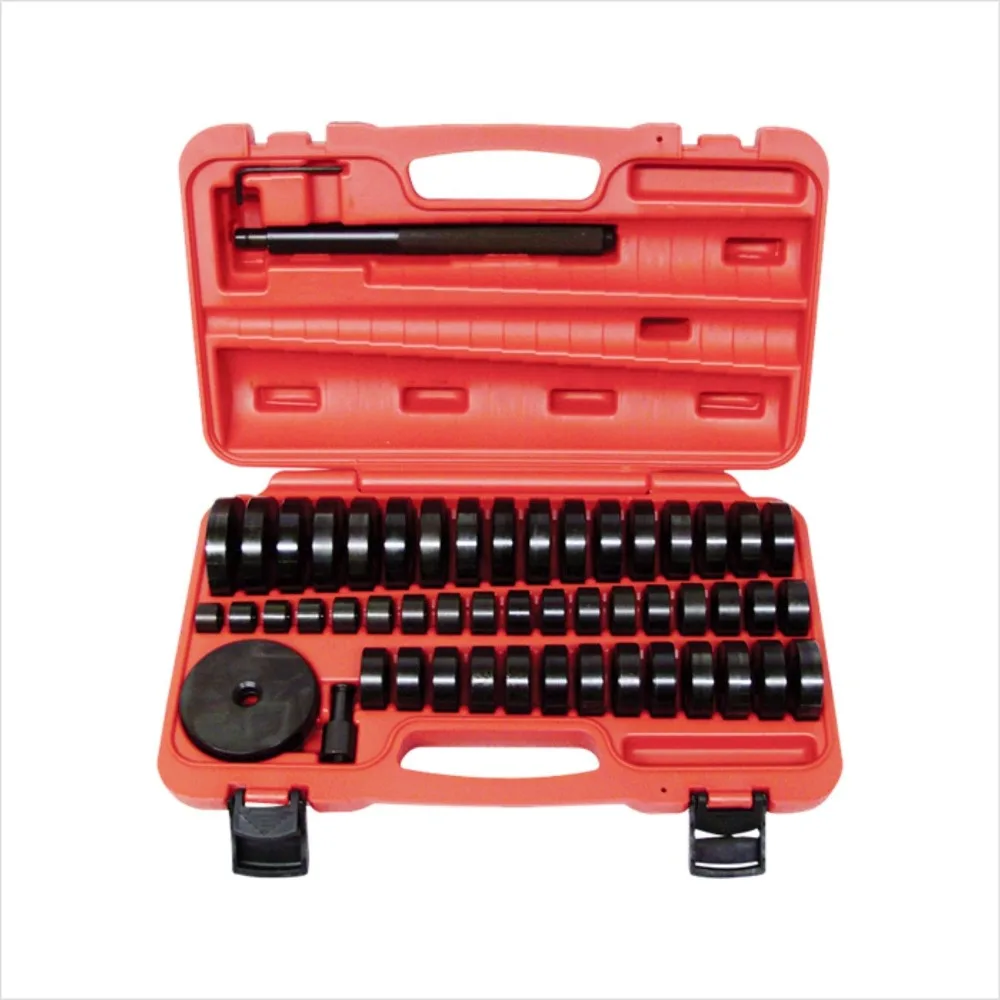 

WINMAX 51pc Custom Bushing Bearing Seal Driver Push Press Disc Tool Set 18-65mm WT04B1035