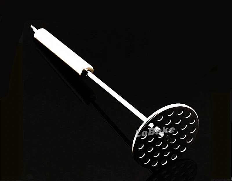 

New arrivals high quality 304 stainless steel potato masher potato ricer smash into mud baby food pumpkin tomato kitchen tools