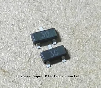 

500PCS BC857C SMD Triode Transistor 3G 0.1A/45V