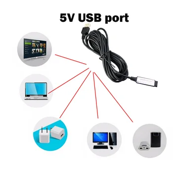 

LED Controller RGB 17key 0.5M 1M 3M 5V USB 12A RF Wireless mini Remote Controller for rgb SMD 3528 5050 Led Strip tape lighting
