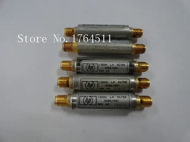 

[BELLA] ORIGINAL 5086-7051 1.5GHZ RF microwave low-pass filter SMA