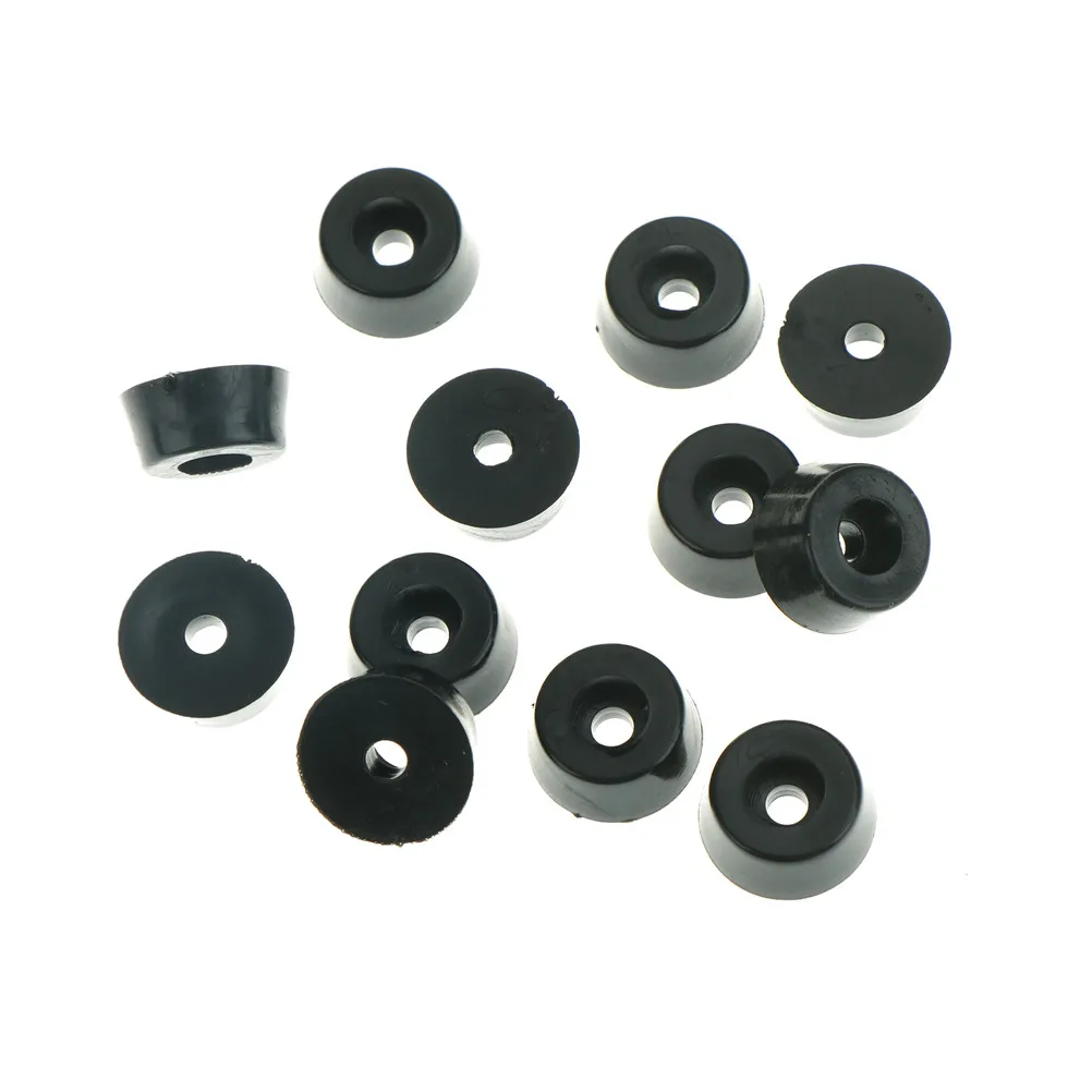

12pcs Feet pads Rubber Table Chair Leg Floor Sound Equipment Pads Skid Glide Protectors