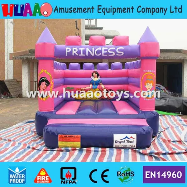 

Free shipping Princess inflatable bouncer castle with free CE blower and repair kit