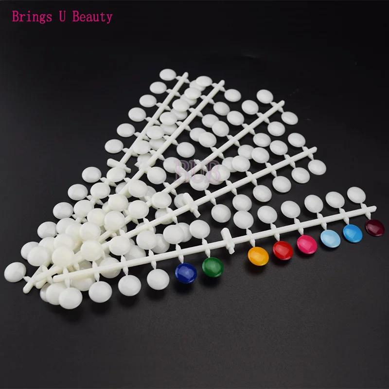 Puntas de uñas redondas naturales de 120 puntas con la tabla de colores de la parte posterior plana UV/Gel/esmalte para el Color de la pantalla herramientas de Arte para uñas Puntas de uñas redondas naturales de 120 puntas con la tabla de colores de la parte posterior plana UV/Gel/esmalte para el Color de la pantalla herramientas de Arte para uñas
