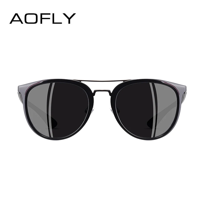 Kopen Aofly Brand Design Klassieke Gepolariseerde Zonnebril Mannen Vintage Rijden Zonnebril Vrouwen UV400 Oculos Masculino AF8116