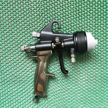 

SAT1205 professional pneumatic chemical gun high quality air portable paint sprayer pressure double nozzle feed spray gun paint