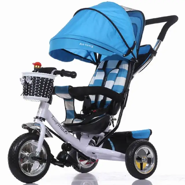Stroller Portable Baby Strollers rubber child tricycle trolley baby
