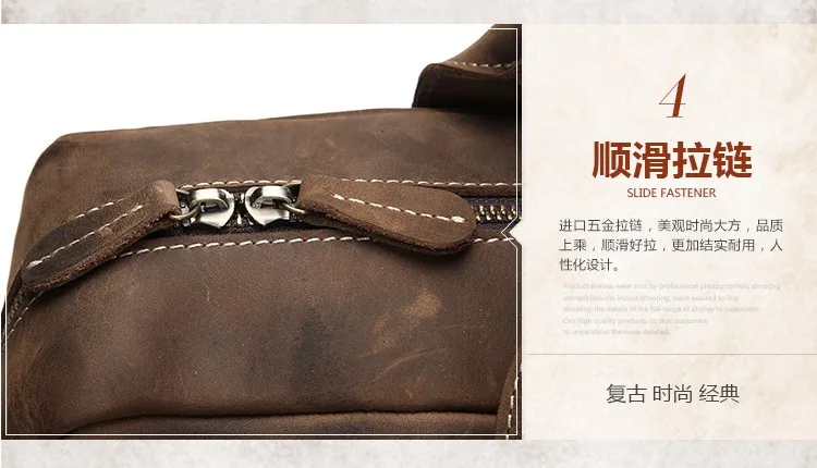 В стиле ретро из натуральной кожи Crazy Horse 15,6 дюймов коровьей сумки Crossbody ноутбука Портфели портфель сумка для человека LS-0179