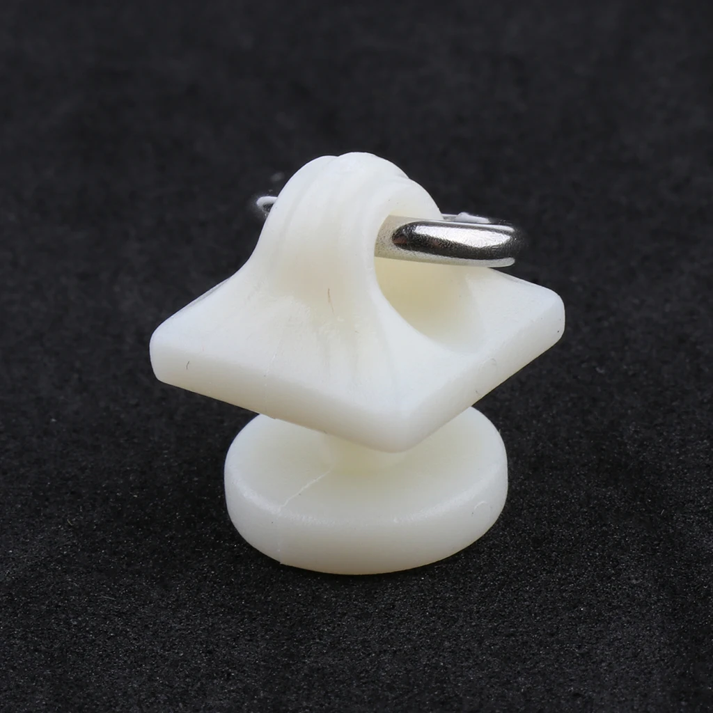 20Pcs Window Curtain Hooks - Replacement Track Rail Glider Rings 20mm/15mm