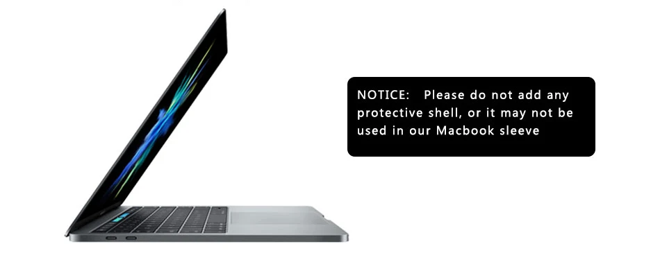 WALNEW чехол для MacBook Pro 13 чехол для Apple MacBook 15 retina с рукавом для ноутбука type-C 15,6 сумка для ноутбука