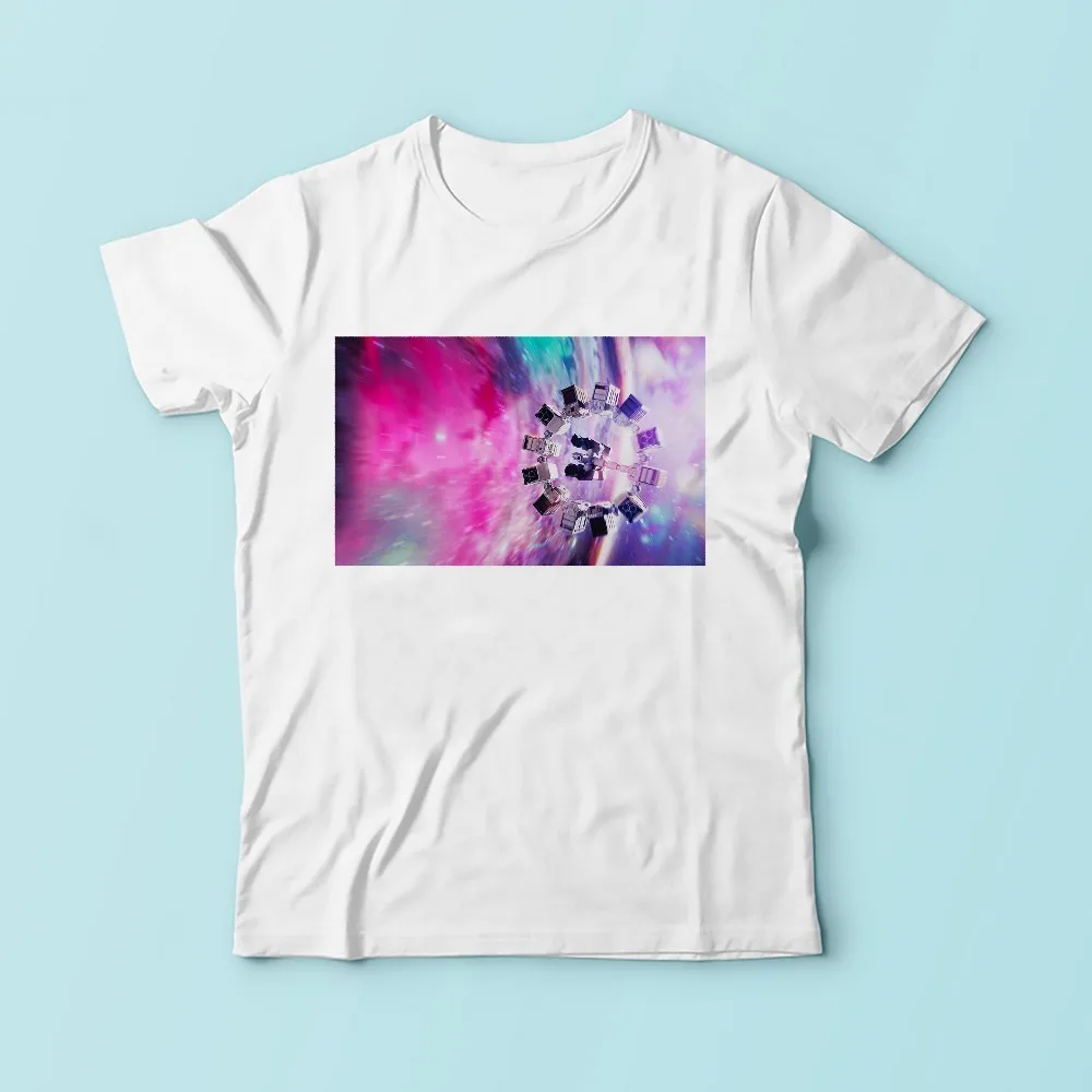 Мужская футболка с надписью Do not go Calm in that good night белая Повседневная без клея|t shirt