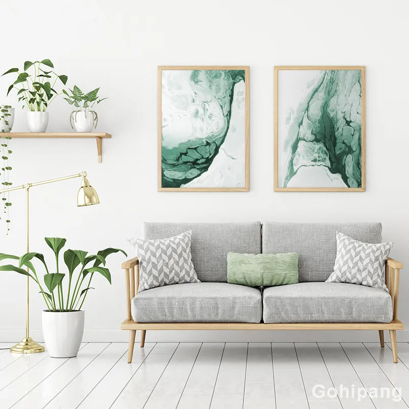 Abstract-Forest-Green-Wall-Art-Painting-Marble-Agate-Canvas-Posters-Minimalist-Prints-Modern-Decoration-for-Living (2)
