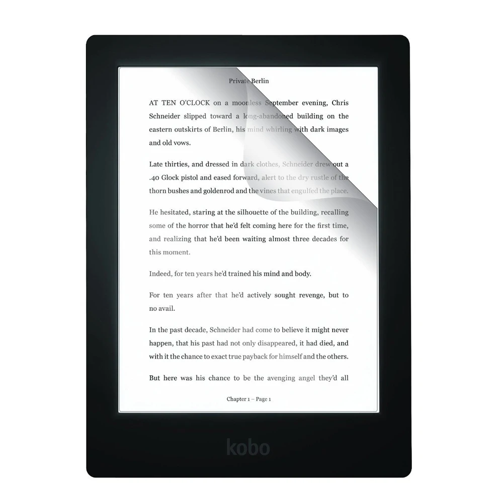 

3pcs Clear LCD Anti-Scratch Shield Film Screen Protector Cover for Kobo Aura H2O Accessories