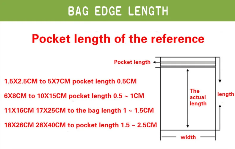 1 Transparent,Ziplock bag,Reseal,Zipper,Bulging ed edge,line,package,Store,Home,Office,food,magazine,Powder,granules.Dried fruit,tea,seasoning,whole grains,casual  (10)