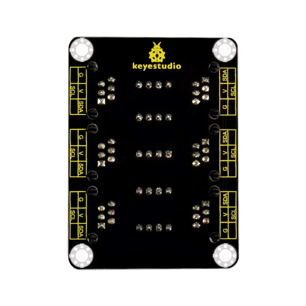 Keyestudio EASY plug RJ11 IIC интерфейс преобразования щит для Arduino стволовых