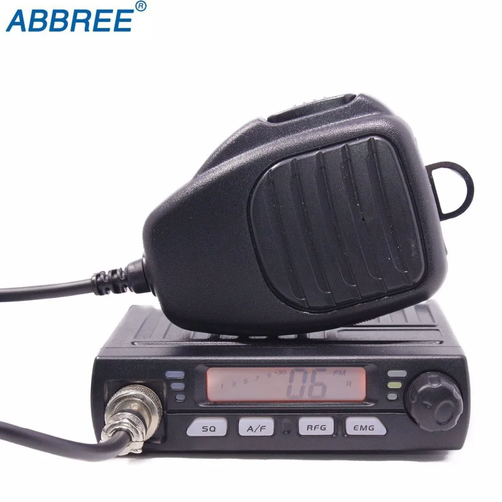 ABBREE AR-925 CB Автомагнитола 25,615-30,105 МГц AM/FM 13,2 В 8 Вт ЖК-экран коротковолновой группы Citizen многодетная Мобильная радиостанция CB - Цвет: factory standard