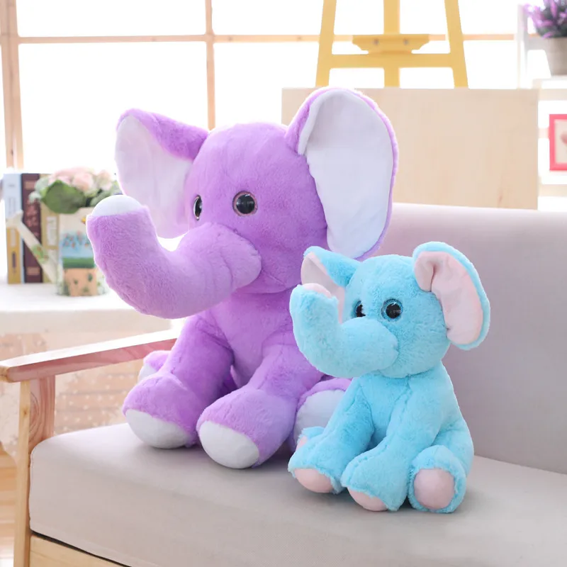 Miaoowa 1pc 30cm Plush Elephant Toy Soft Stuffed Elephant Doll Newborn Playmate Doll Kids Birthday Gift Baby Appease Clam Toys Miaoowa 1pc 30cm Plush Elephant Toy Soft Stuffed Elephant Doll Newborn Playmate Doll Kids Birthday Gift Baby Appease Clam Toys