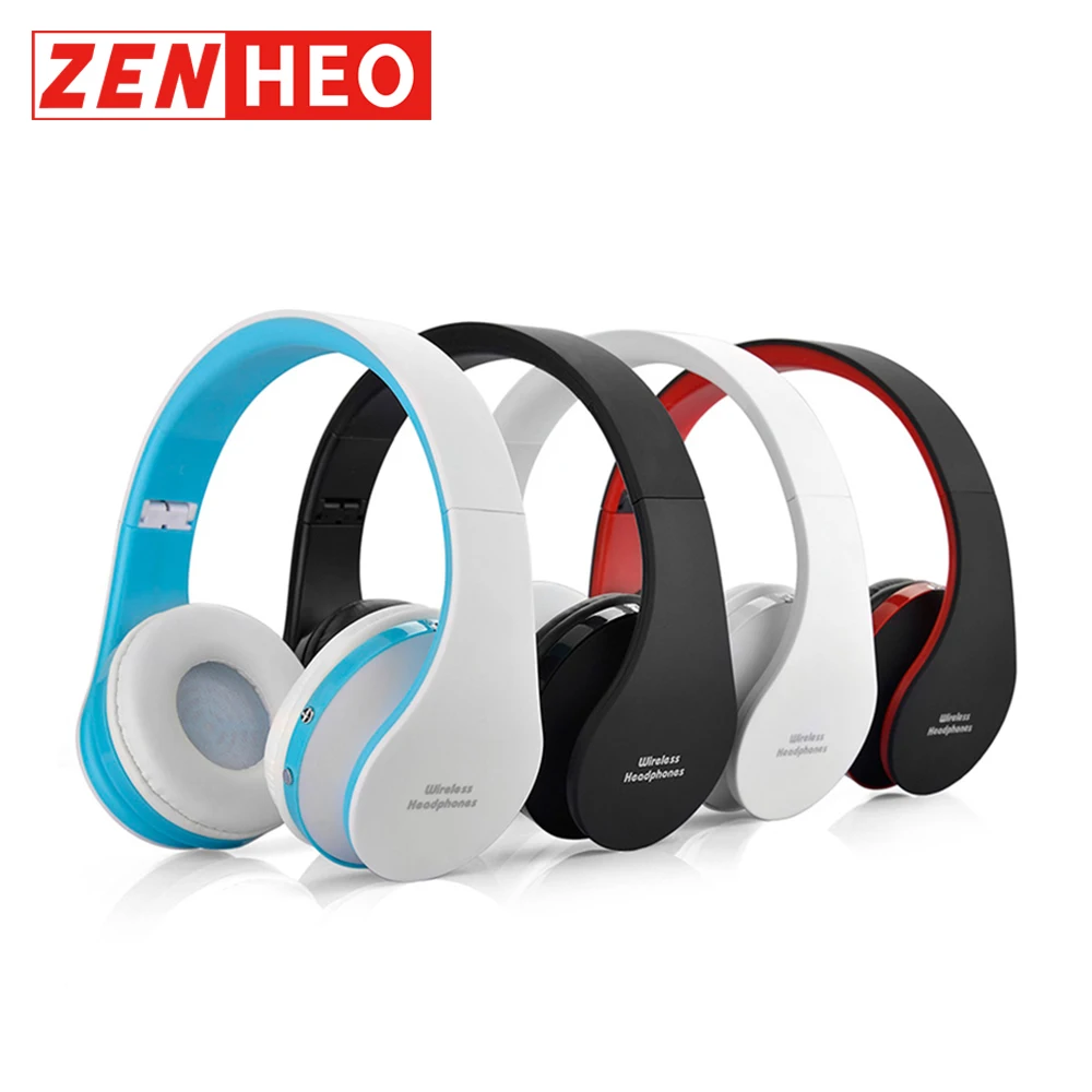 

ZENHEO NX-8252 Wireless Headphones TWS BT V4.2 300mAh Battery Cordless Earphones Auriculares for Phone Computer Headset