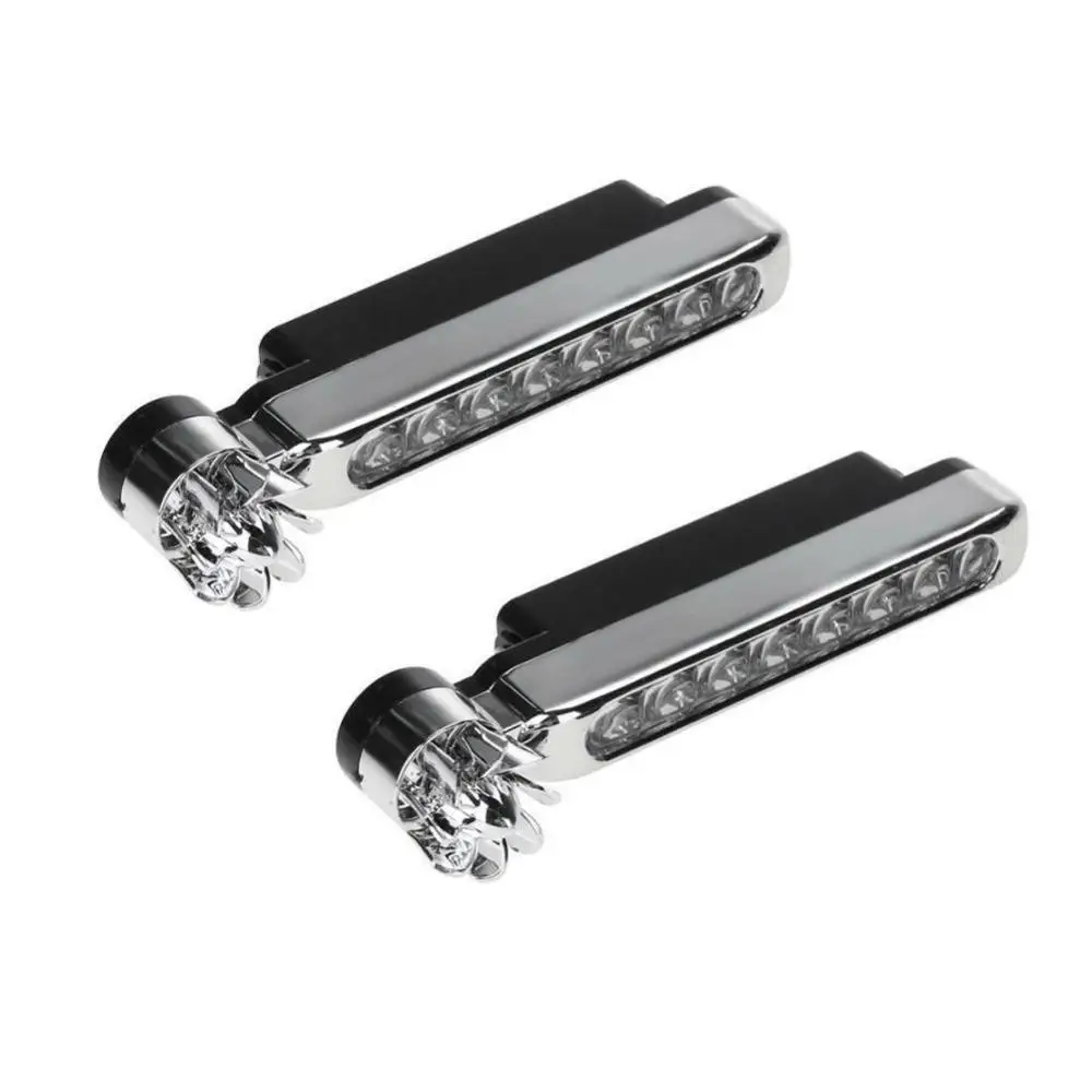 

2PCS Wind Energy Running Lights 8 LED Daylight Headlight Lamp Car styling No Need External Power Supply Car Daytime