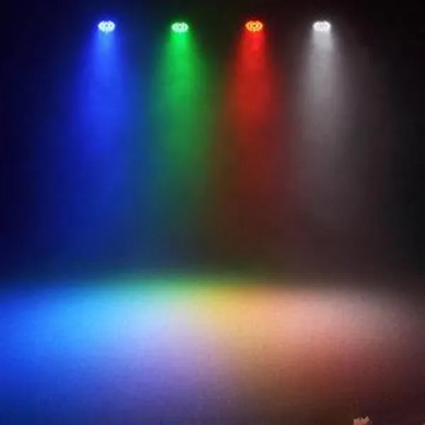8 шт./лот горячая Распродажа четырехцветный светодиодный светильник 18x10 Вт Светодиодный светильник Полноцветный RGBW для внутреннего большого вентилятора без шума для сценического шоу