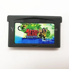 Металл Slug Advance видеоигры карты памяти картридж для 32 бит консоли аксессуары ЕС наклейка версия