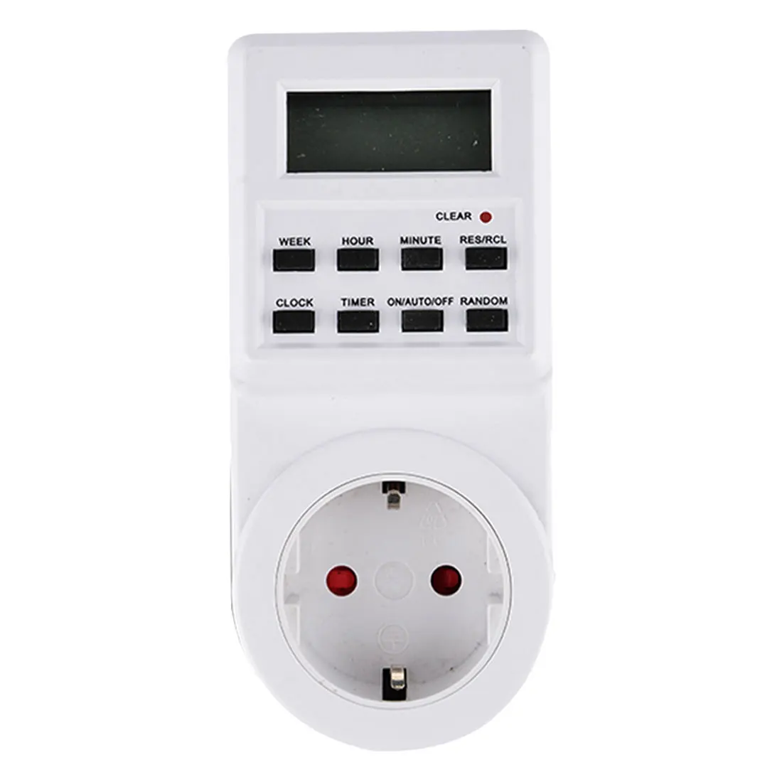 

Digital Timer Switch Socket EU/US/UK/AU Plug-in Programmable 7 Day 12/24 Hour Timer Switch Socket for Kitchen Timer Switch