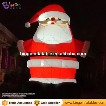 

Hot selling 6m/20ft inflatable santa claus giant christmas outdoor santa with led light for Xmas decoration