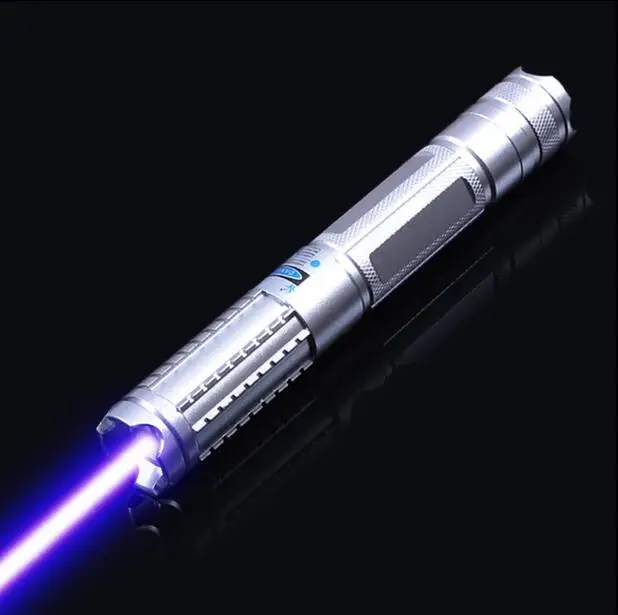 

445nm/447nm/450nm Waterproof focusable blue laser pointers burning star pointer torch Burning cigarette matches +5caps