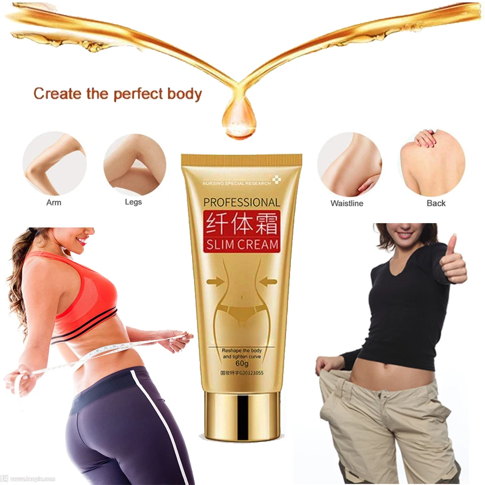 Removal Cellulite Slim Cream for Fat Loss Weight Muscle Relaxer Burning Leg Body Waist Moisturizing Skin Easy Absorb Health Care