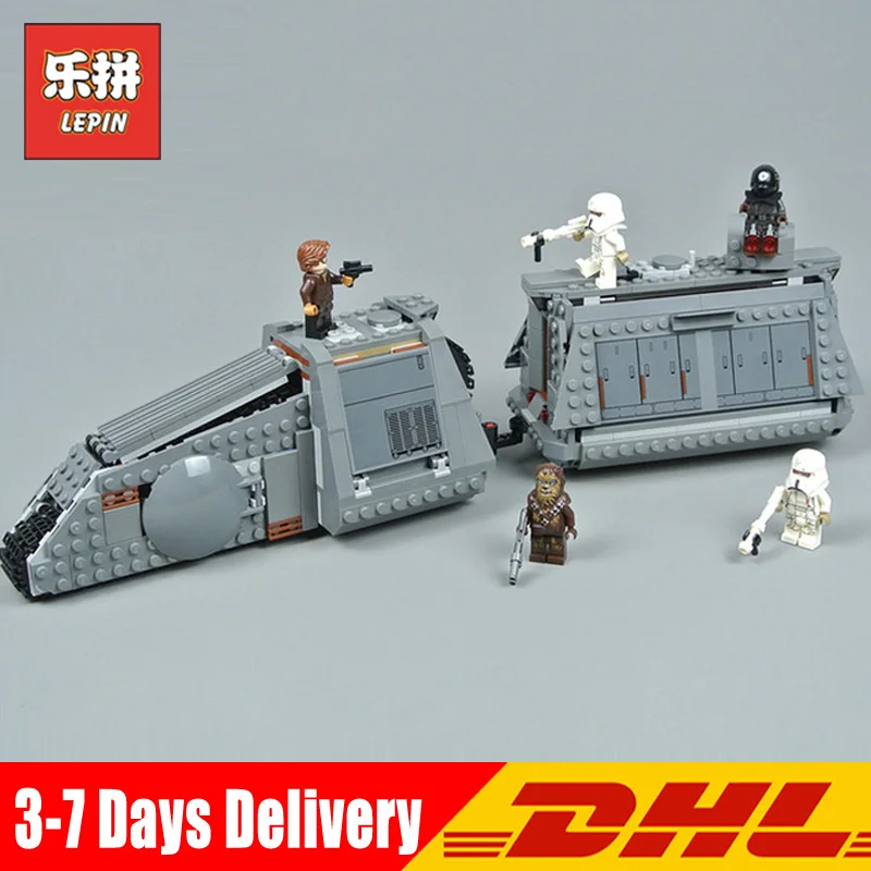 

Lepin 05149 Compatible LegoINGlys 75217 Star Wars The Imperial Conveyex Transport Set Star Plan Blocks Bricks Educational Toys