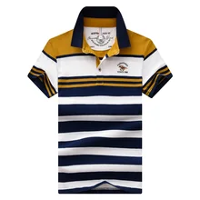 Полосатая Мужская рубашка поло с вышивкой 1988, фирменные хлопковые рубашки Eden Park, приталенная прошитая, с короткими рукавами, поло, размер M-4XL; YA255