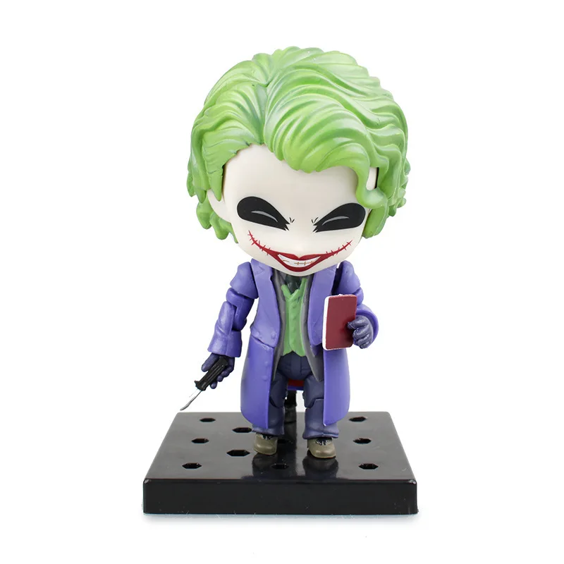 guitarra estafador Elástico Figura de película de 11 CM Batman El caballero oscuro Joker figura pintada  Linda 566 # Ver. Muñeco Joker PVC figura de acción coleccionable modelo de  juguete|toy ball|figural reasoningtoy iphone - AliExpress