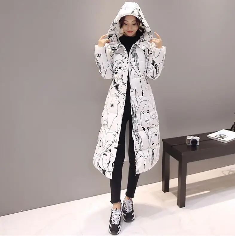 Beige Pour noir bleu Épais Manteau Nouveau De Survêtement Coton rouge D'hiver Parkas or Femmes Outwear Long Veste gris rose Hiver Px6ZOSP