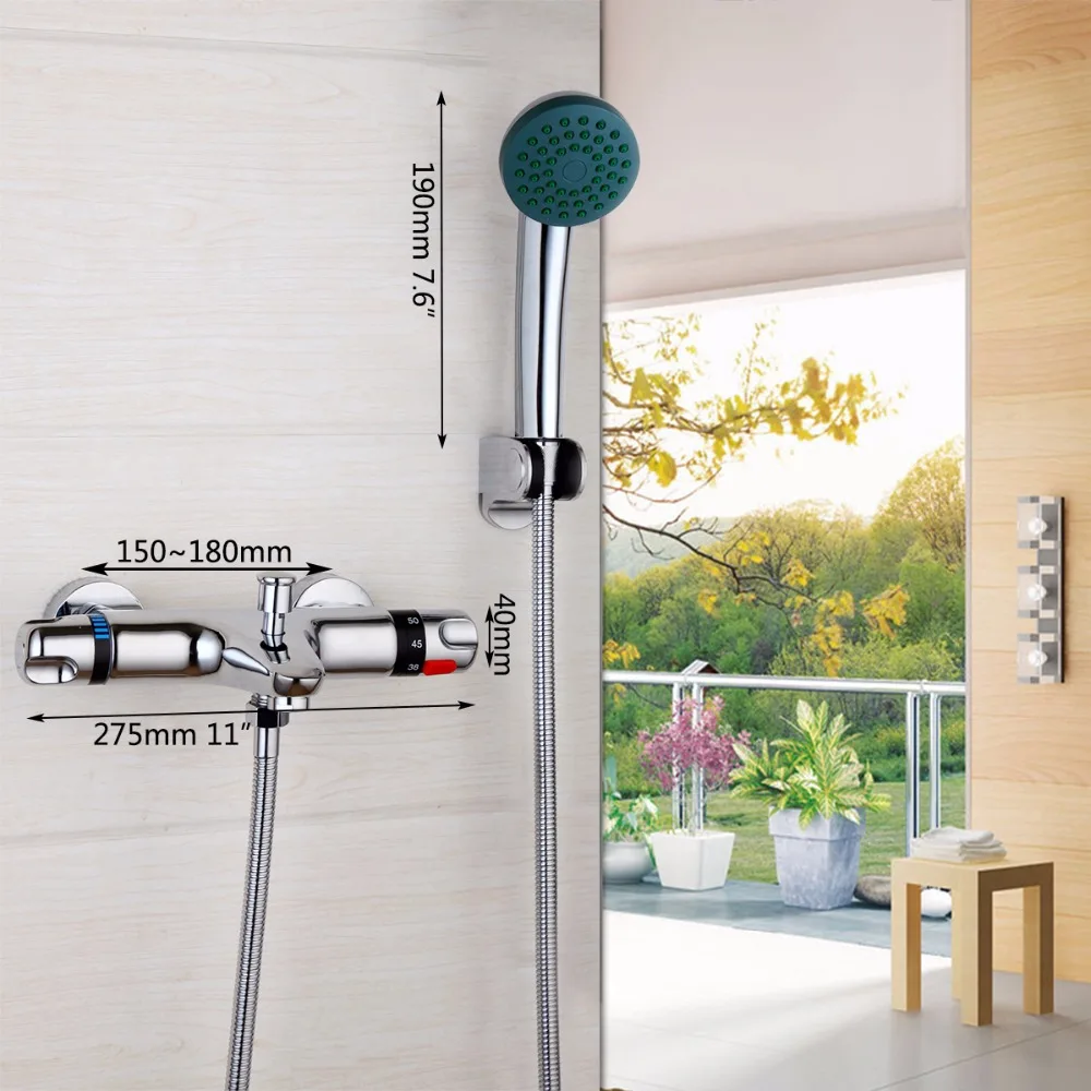 Купить kemaidi термостатический ванна кран ванна настенный ...